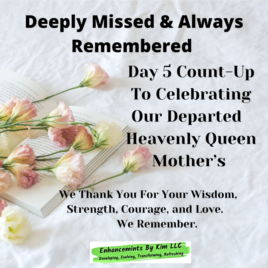 Day 5 Count-Up To Heavenly Mother's Day